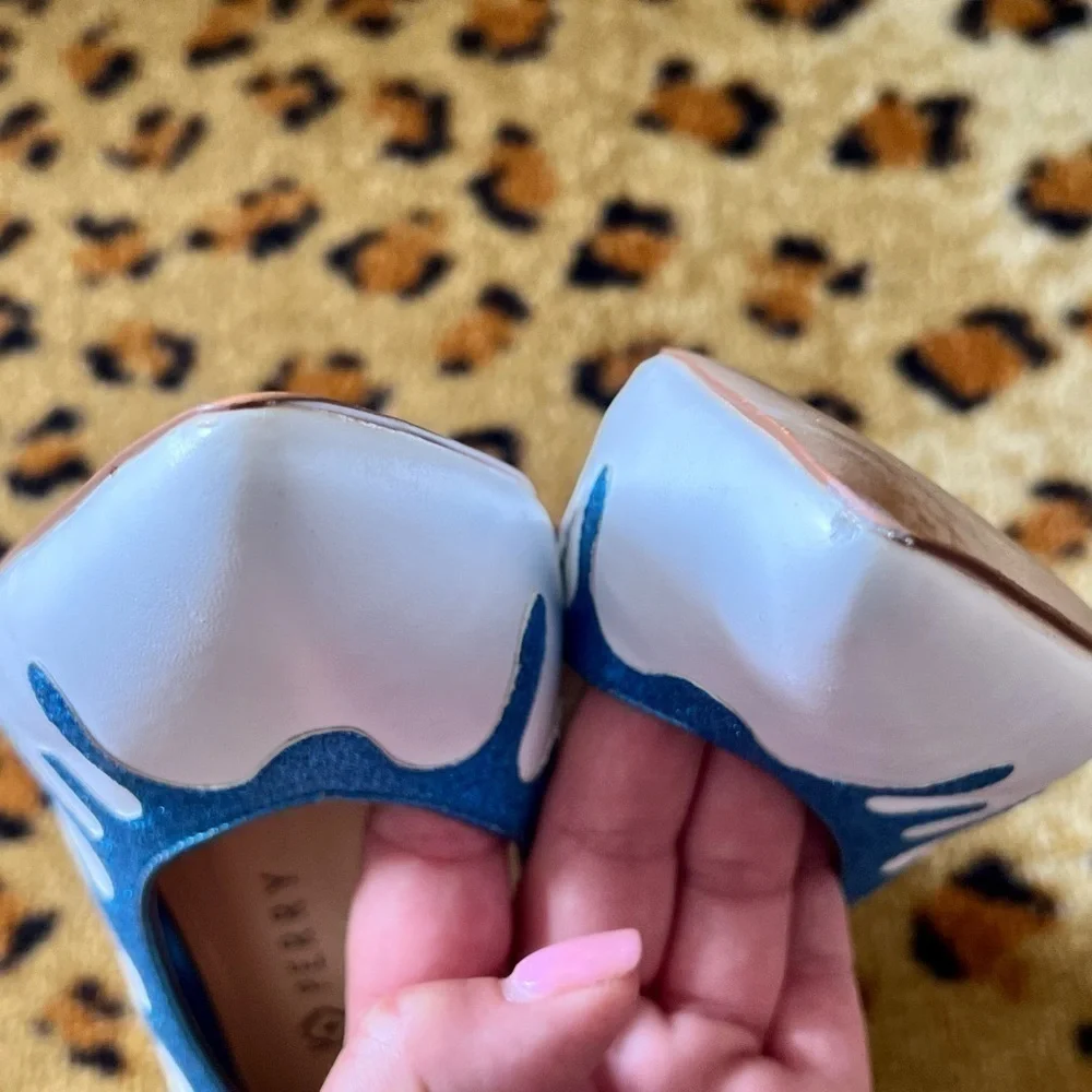 Katy Perry Collections The Cecilia Ocean Blue Stiletto Pump